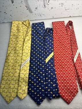 Salvatore Ferragamo Silk Tie Lot